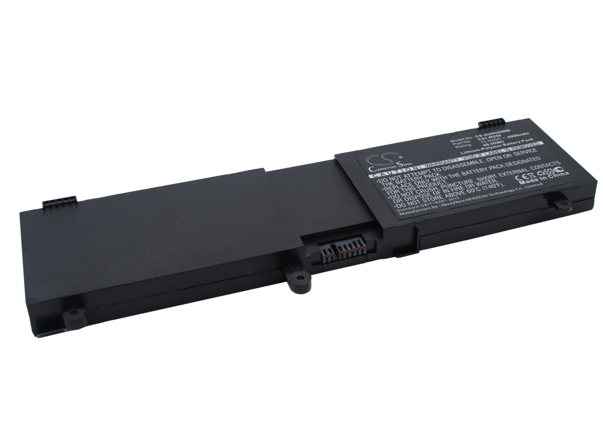Batteri til bærbar PC for Asus N550, N550J, N550X47JV og andre.