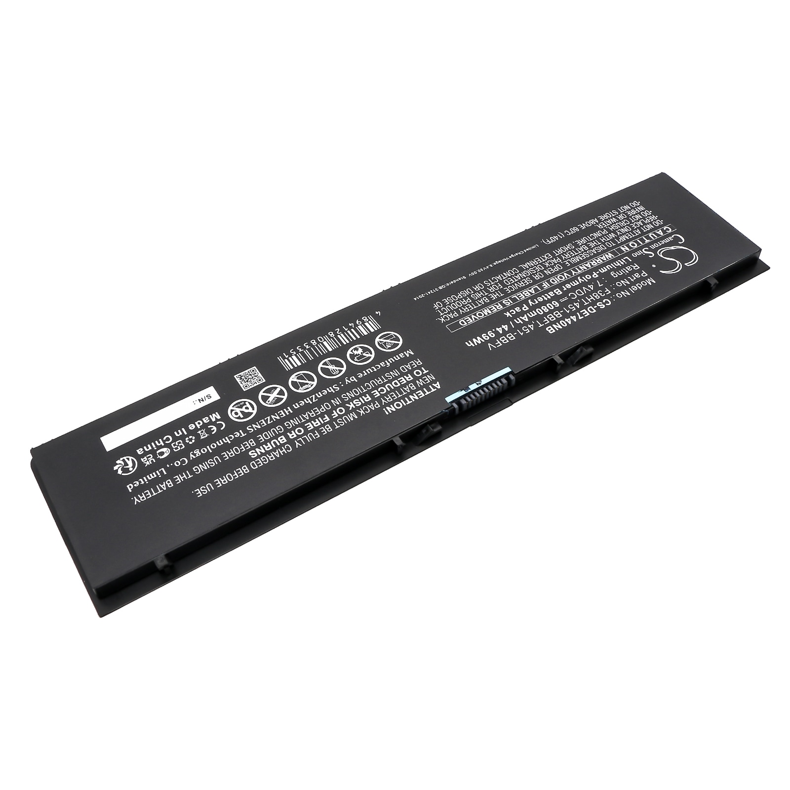 Batteri til bærbar PC for DELL Latitude E7440, Latitude 14 7000 og andre.