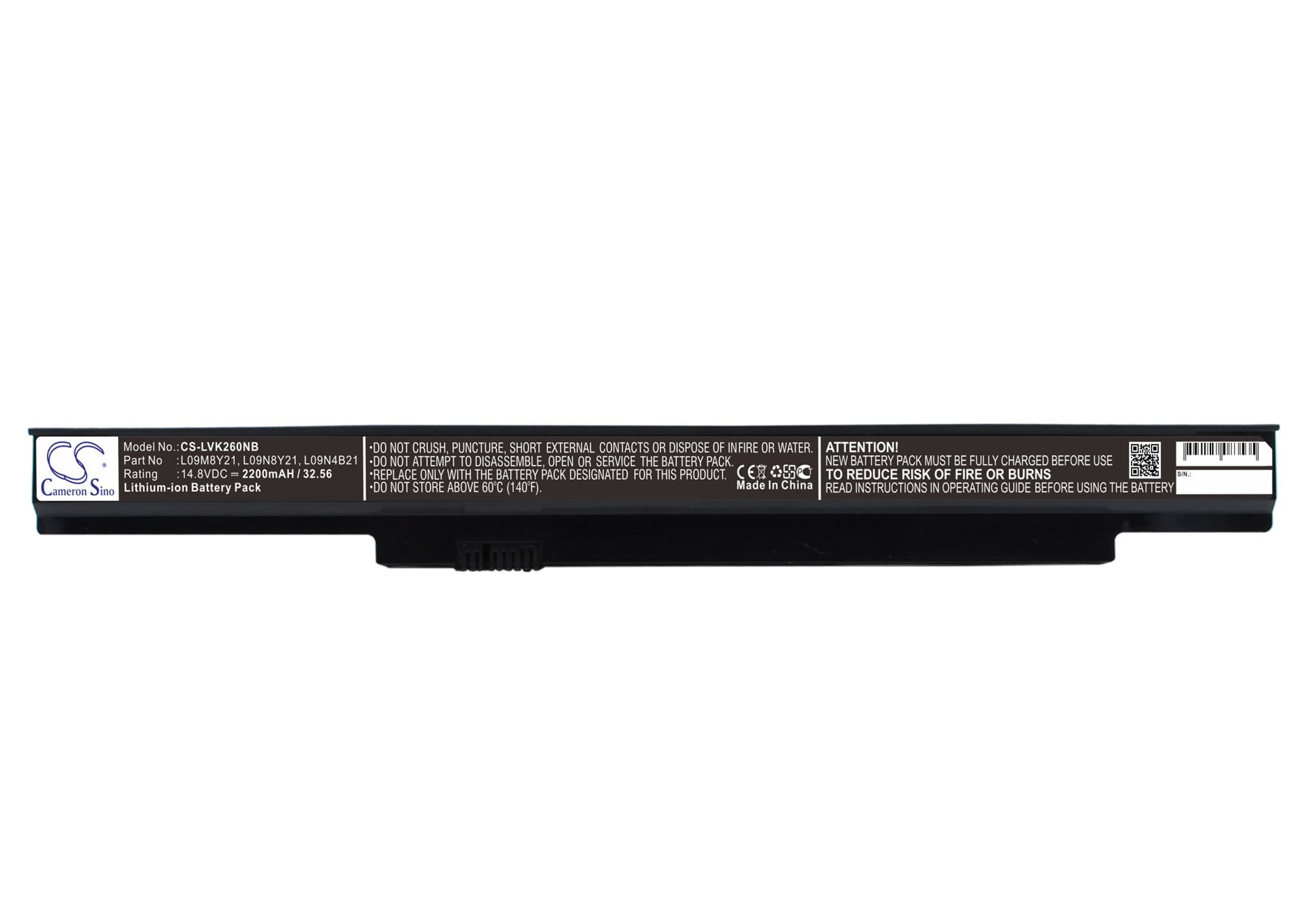 Batteri til bærbar PC for Lenovo ThinkPad K26, ThinkPad E26, ThinkPad K27 og andre.