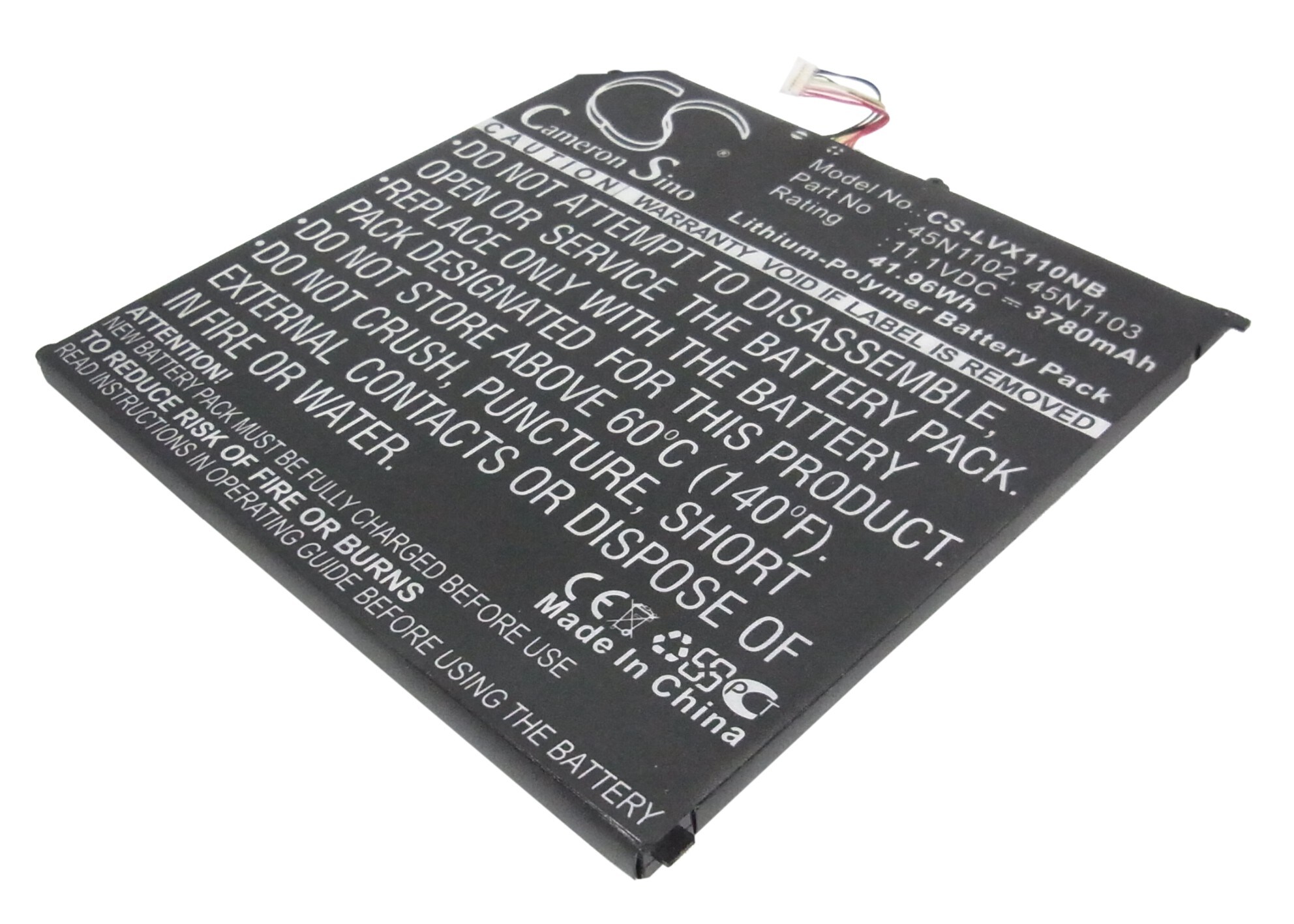 Batteri til bærbar PC for Lenovo Thinkpad x1 helix og andre.