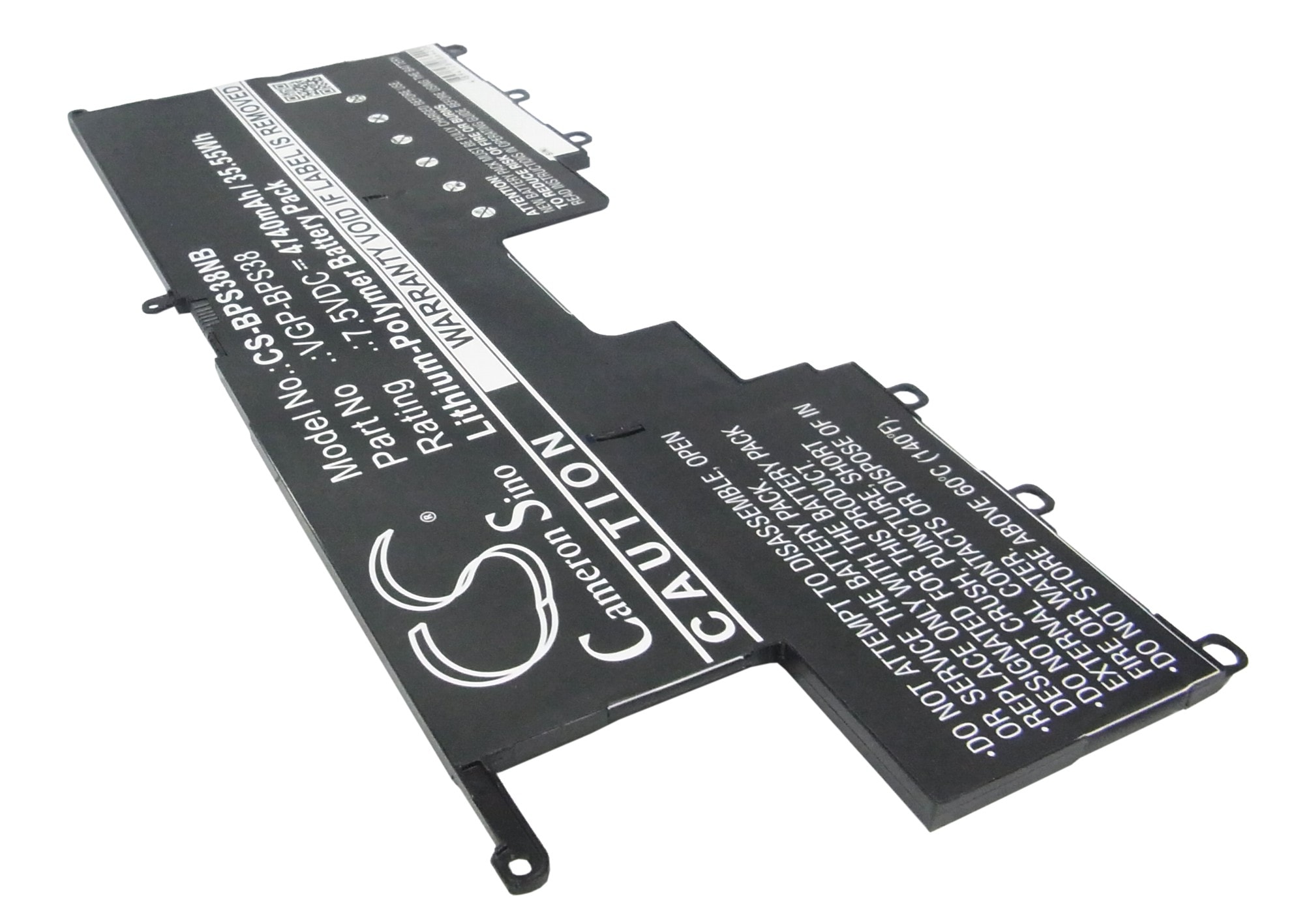 Batteri til bærbar PC for Sony VAIO Pro 13, SVP1322YCW, SVP13229PW og andre.