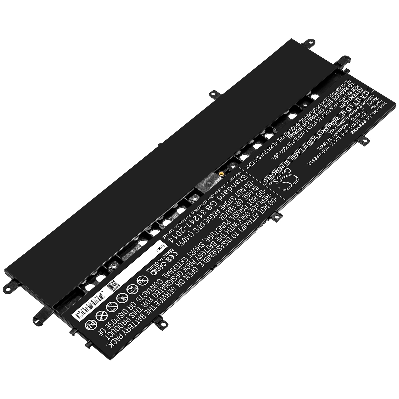 Batteri til bærbar PC for Sony VAIO Duo 11, SVD11215CW/B, SVD11215CG og andre.
