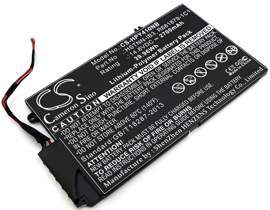 Batteri til bærbar PC for HP TouchSmart 4, EL04XL, PN-C102 og andre