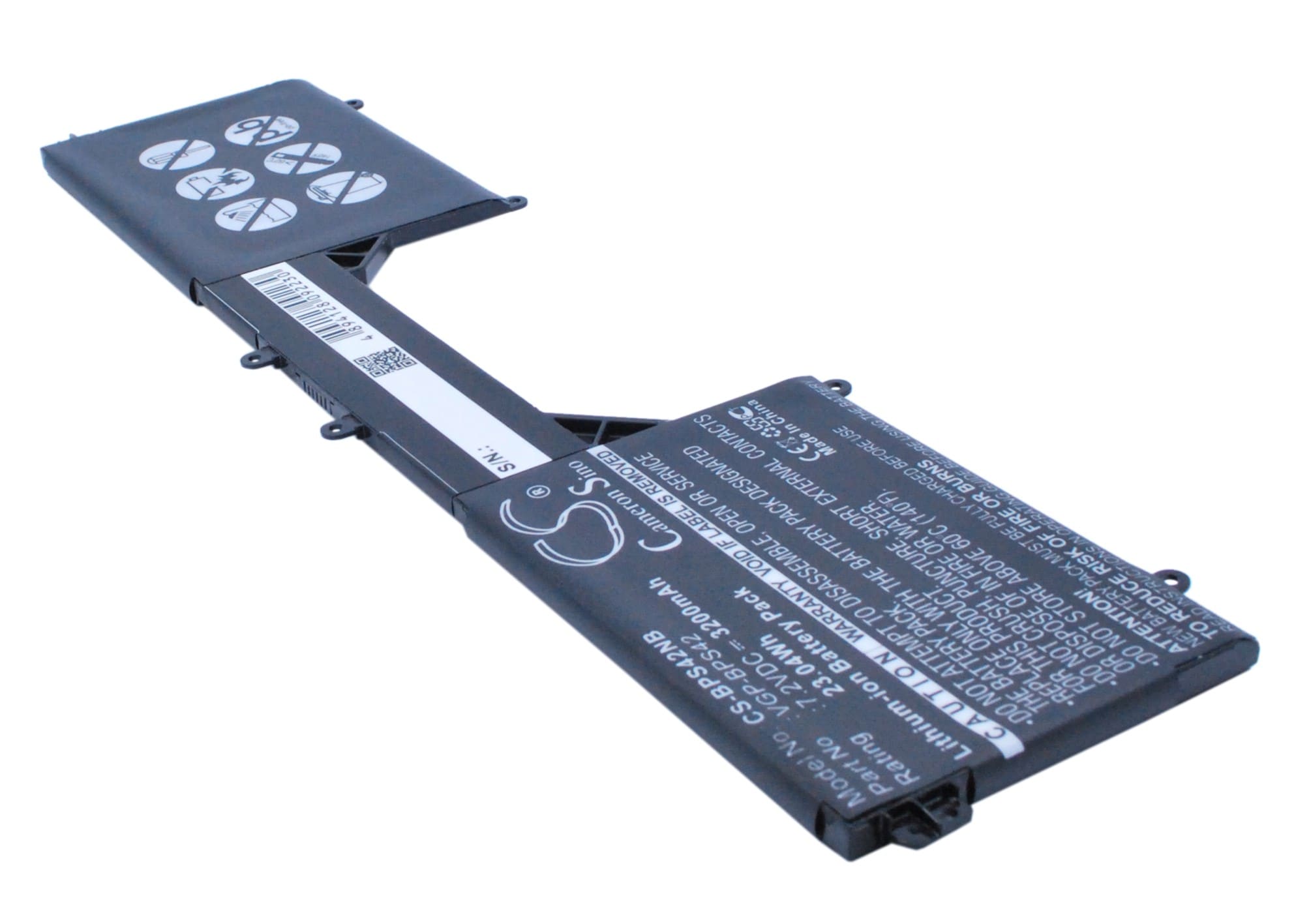 Batteri til bærbar PC for Sony VAIO Fit 11A, SVF11N18CW, SVF11N14SCP og andre.