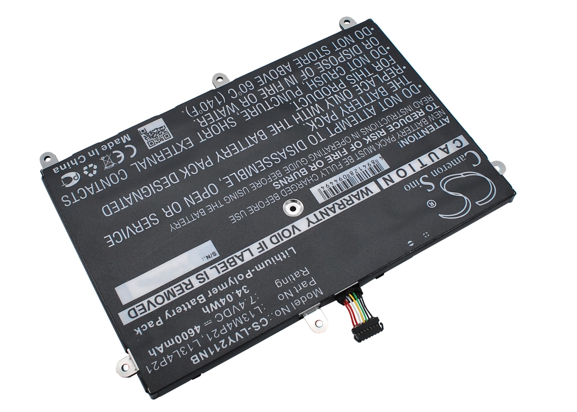 Batteri til bærbar PC for Lenovo Yoga 2 11, Yoga 2 11 11.6" og andre.