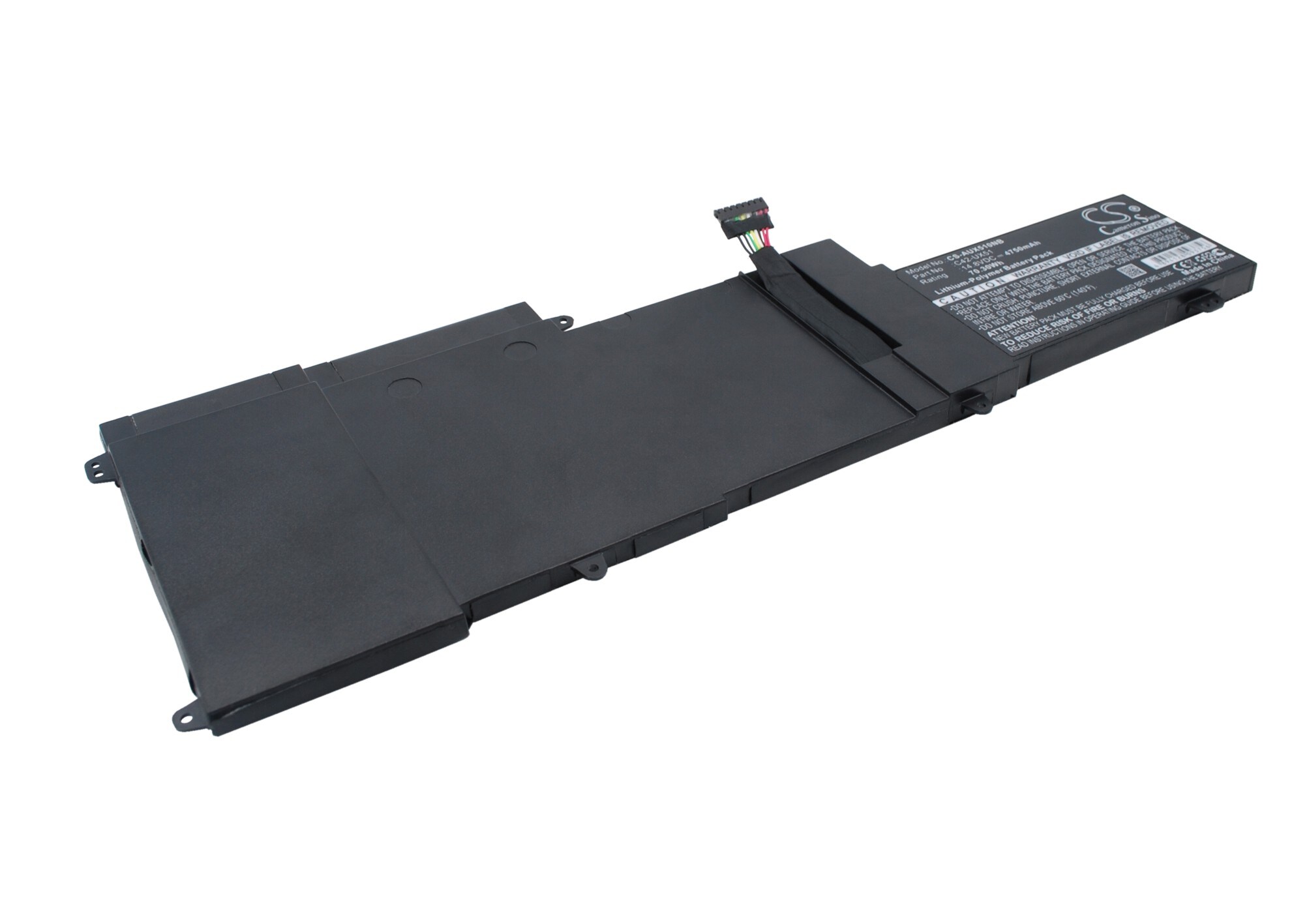 Batteri til bærbar PC for Asus ZenBook UX51, ZenBook U500VZ og andre.