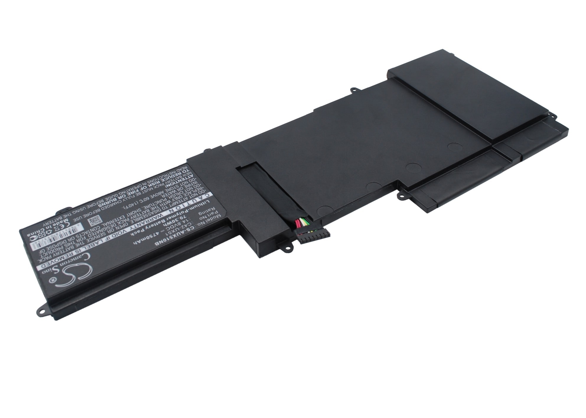 Batteri til bærbar PC for Asus ZenBook UX51, ZenBook U500VZ og andre.