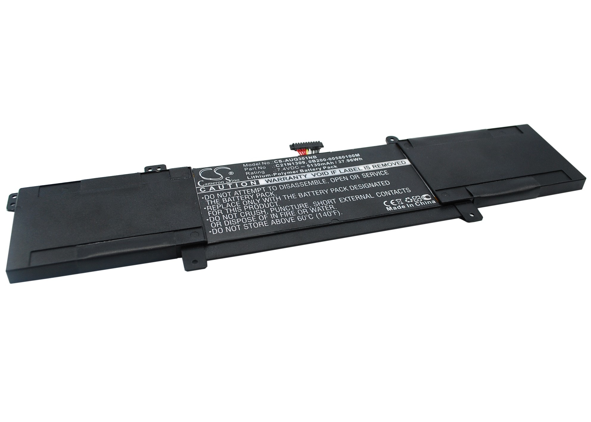 Batteri til bærbar PC for Asus VivoBook Q301, VivoBook Q301L, Q301LA-BHI5T02 og andre.