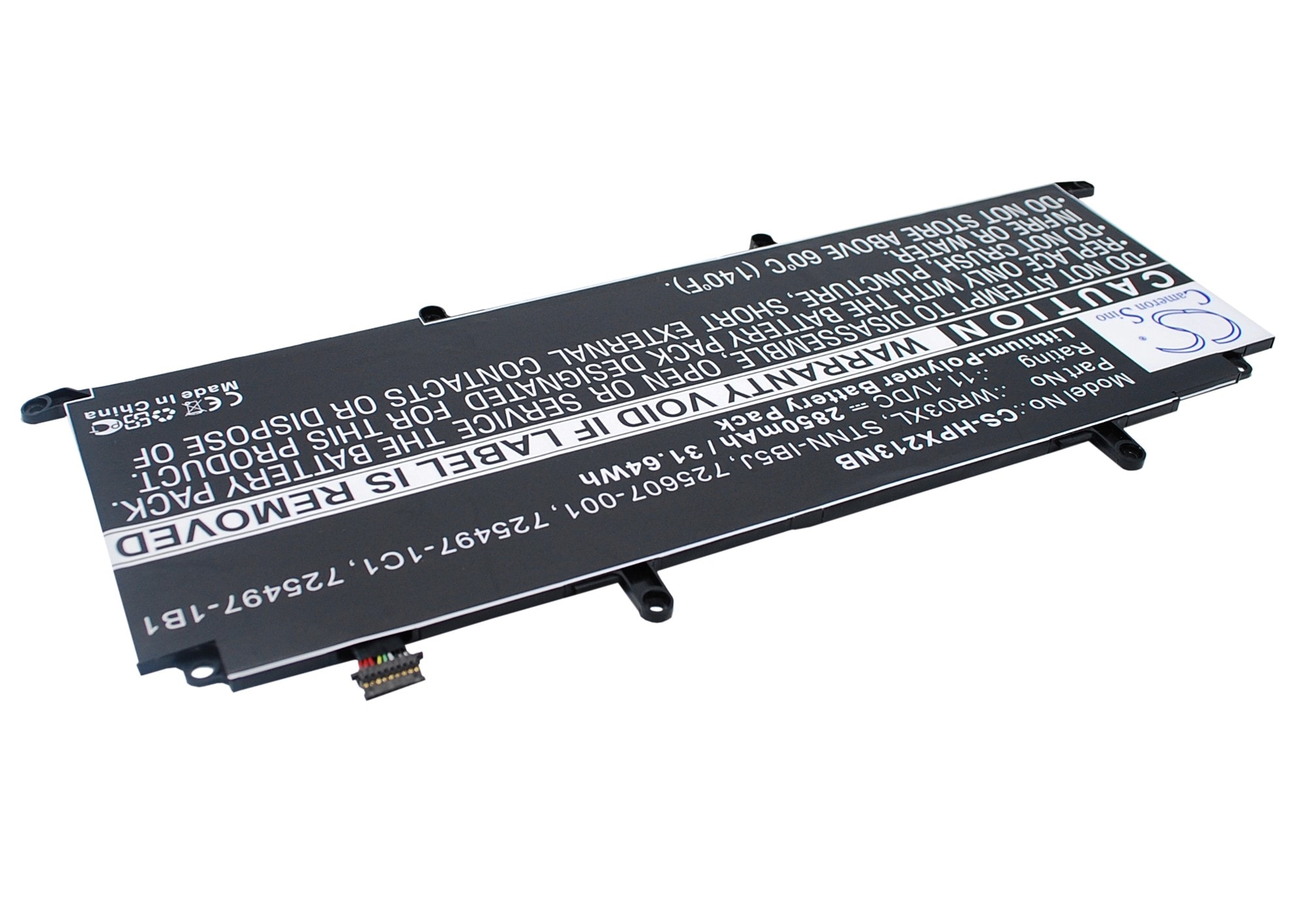 Batteri til bærbar PC for HP Split X2 13-M000, TPN-Q133, Split 13-M114TU X2 og andre
