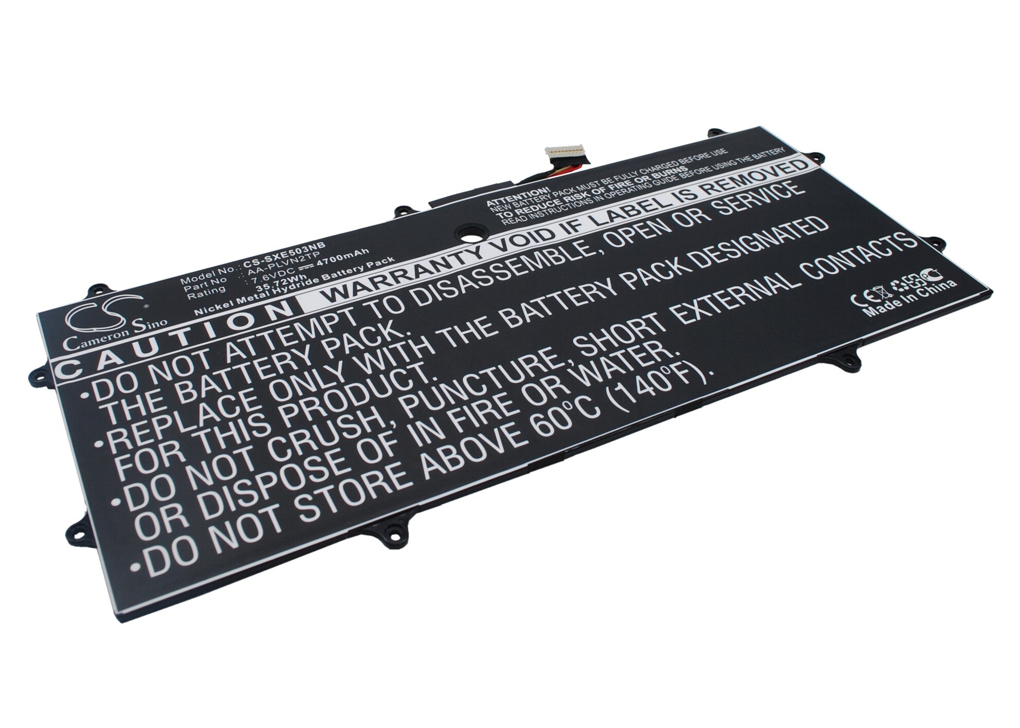 Batteri til bærbar PC for Samsung Chromebook 2 13,3", XE503C32