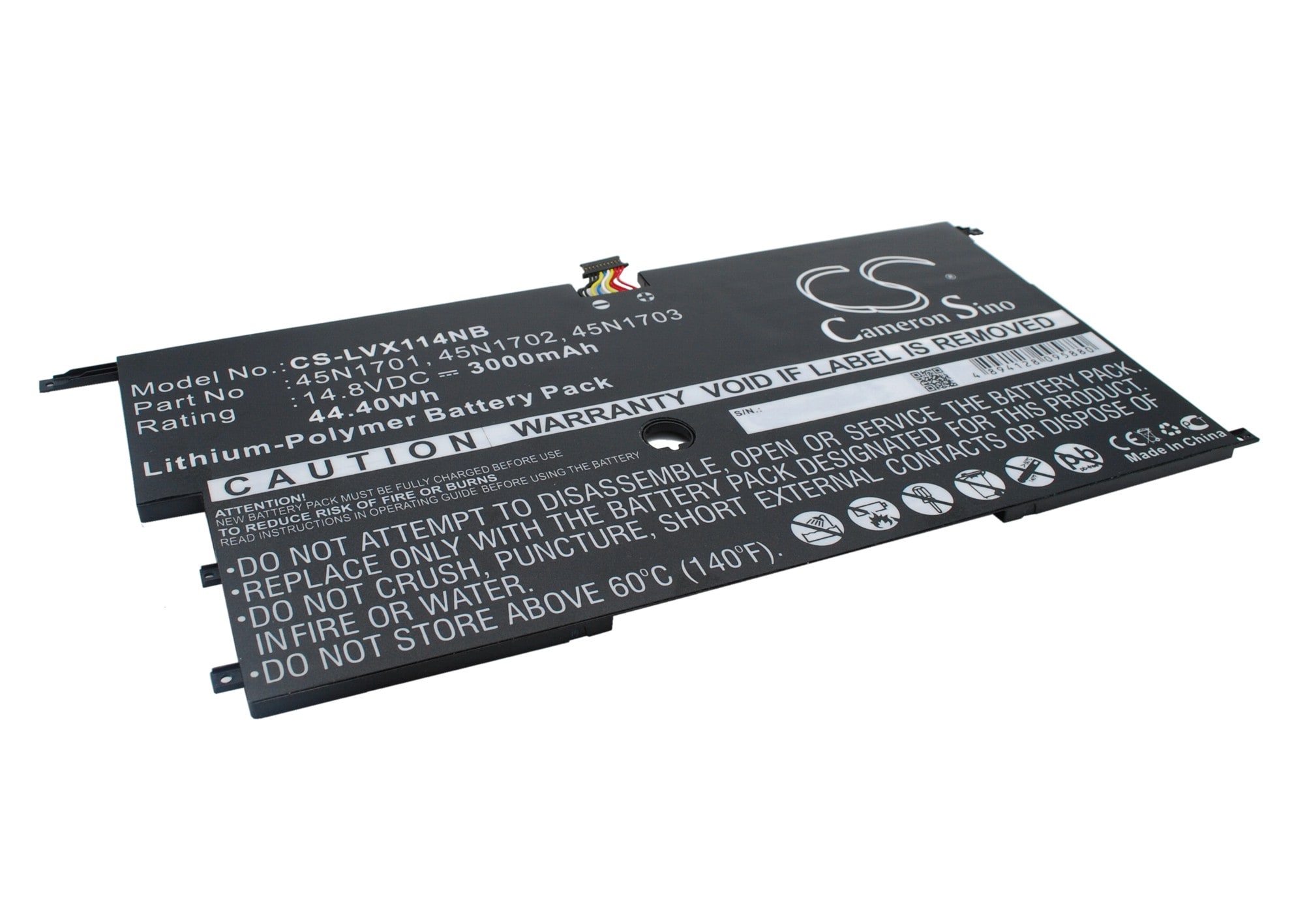 Batteri til bærbar PC for Lenovo ThinkPad X1 Carbon 14, 20A7, 20A8 og andre.