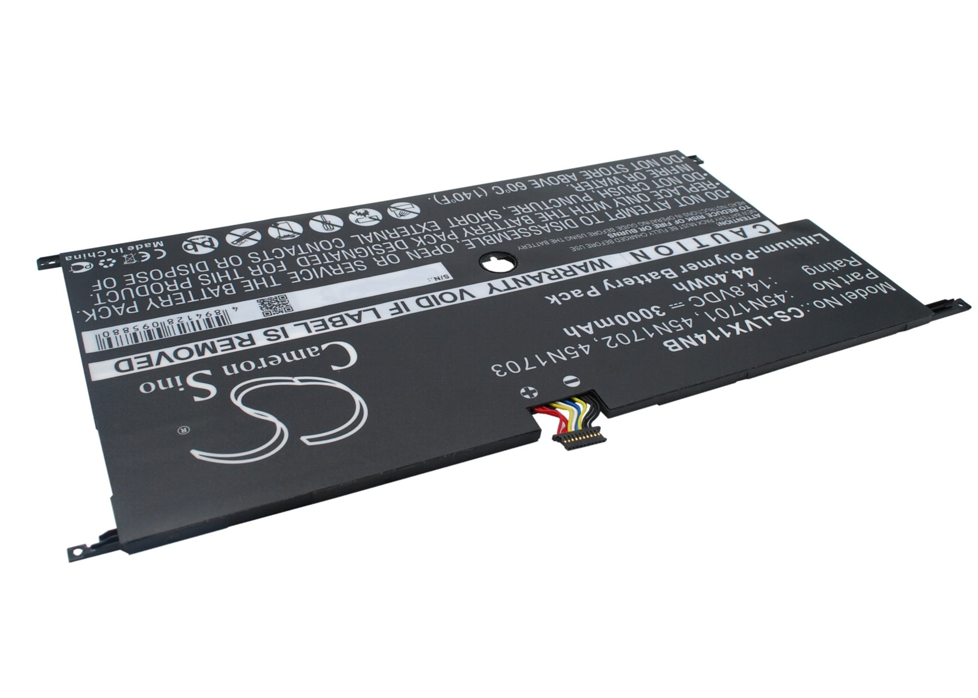 Batteri til bærbar PC for Lenovo ThinkPad X1 Carbon 14, 20A7, 20A8 og andre.