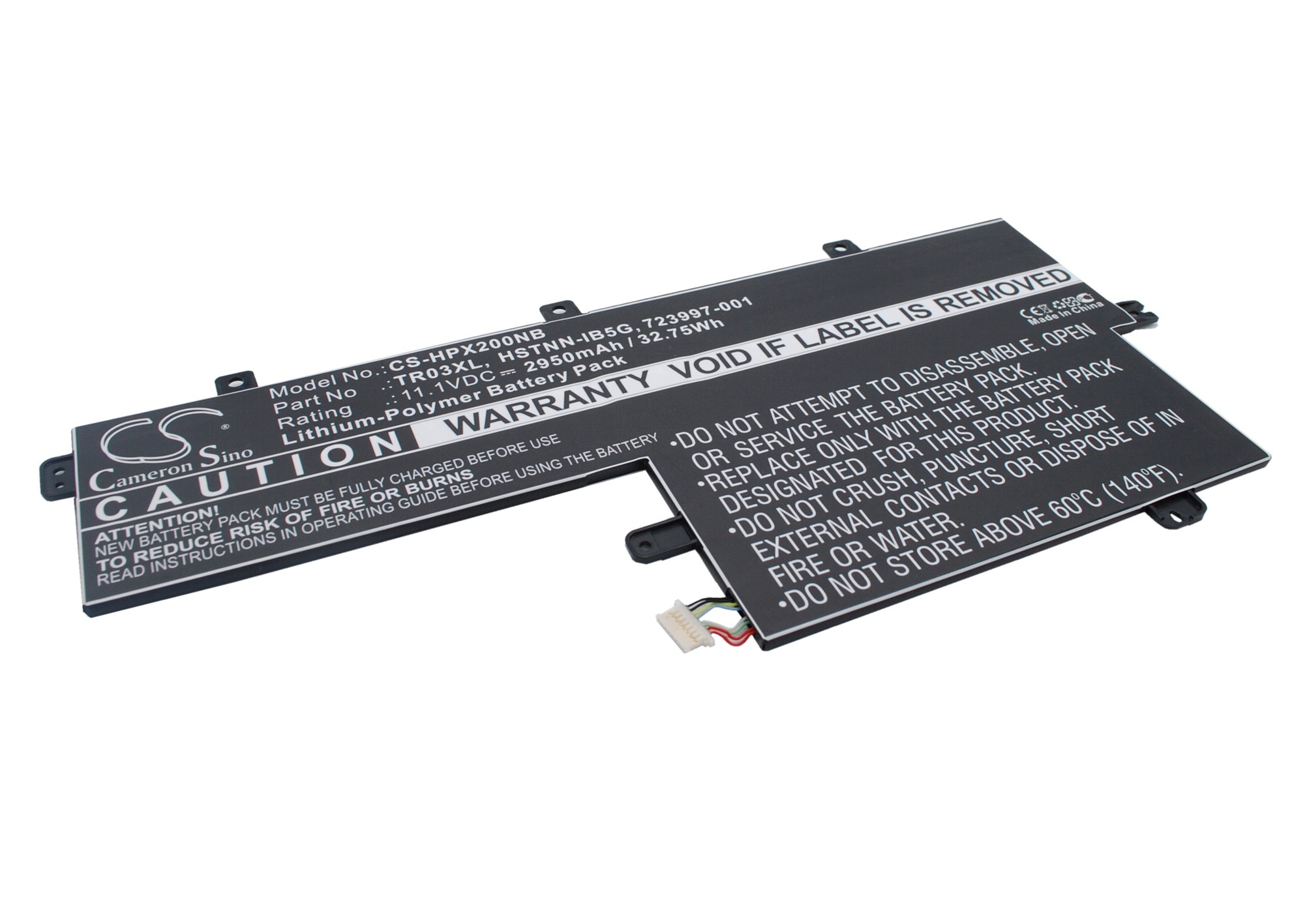 Batteri til bærbar PC for HP Split X2 13-G110DX, TPN-W110 og andre