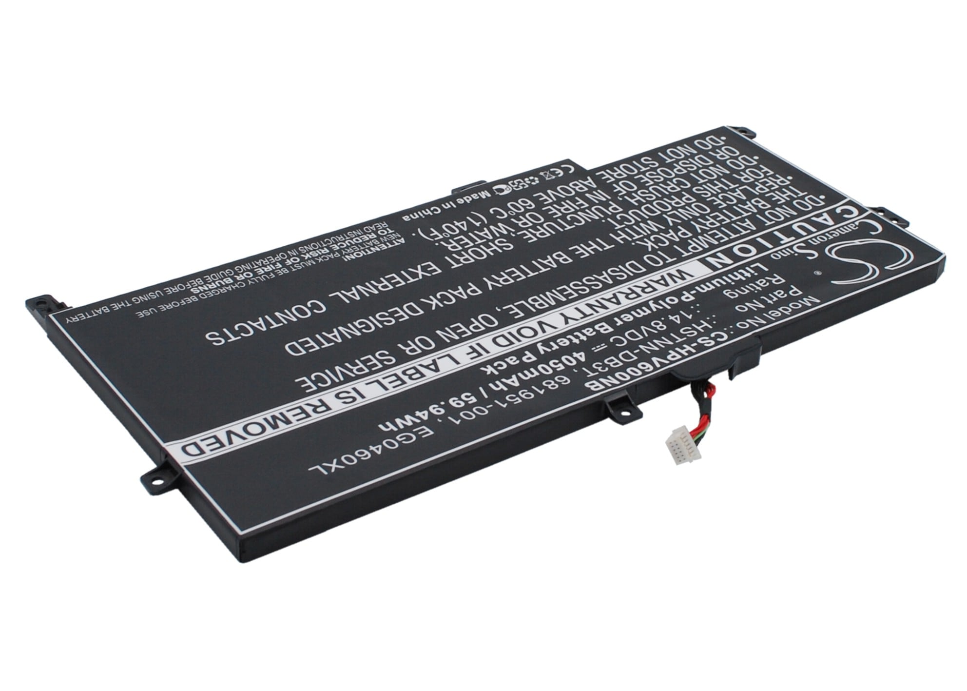 Batteri til bærbar PC for HP Envy Sleekbook 6, Envy Sleekbook 6z-1000 og andre.