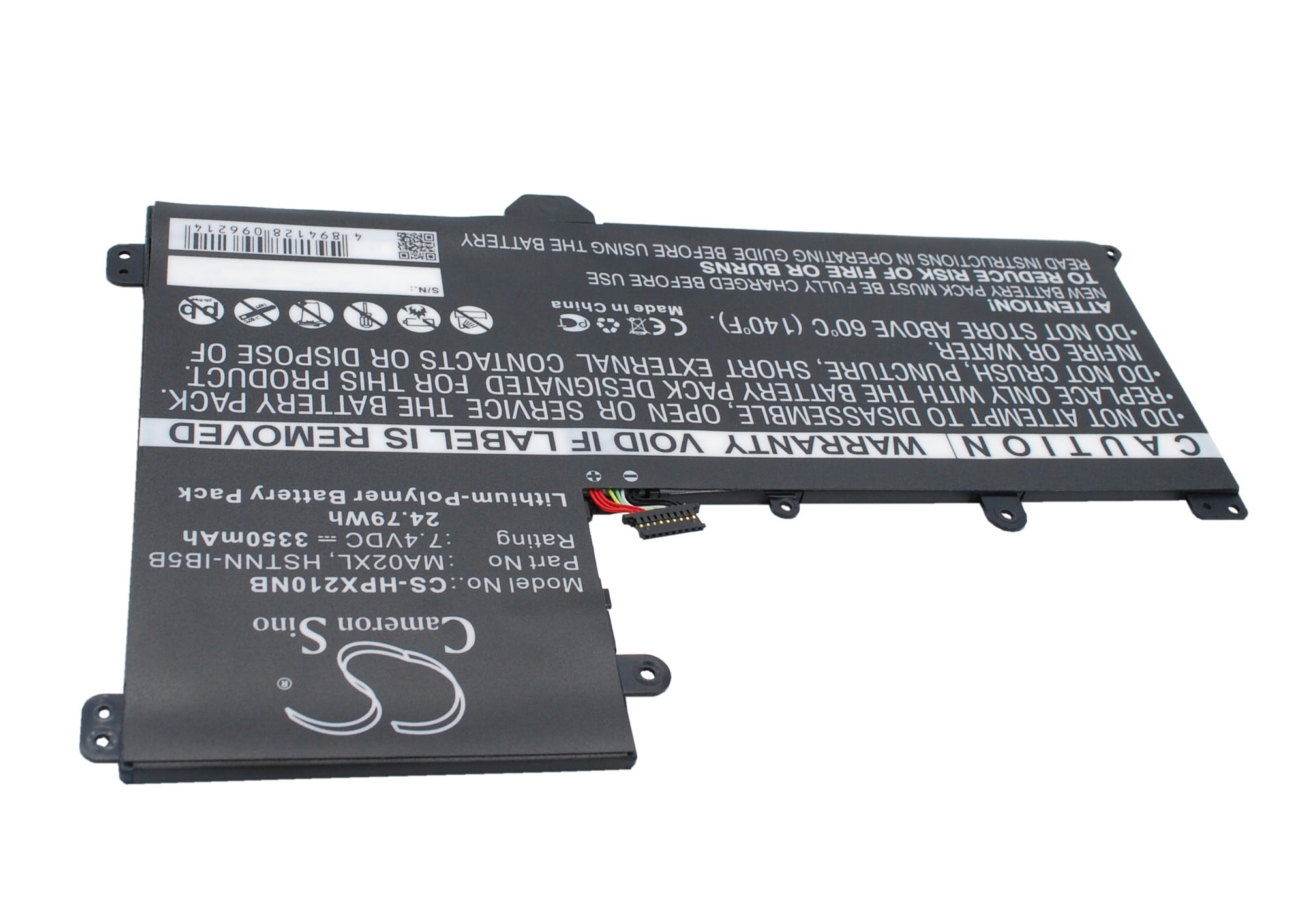 Batteri til bærbar PC for HP SlateBook 101, SlateBook 101" X2 10-10-h010NR og andre