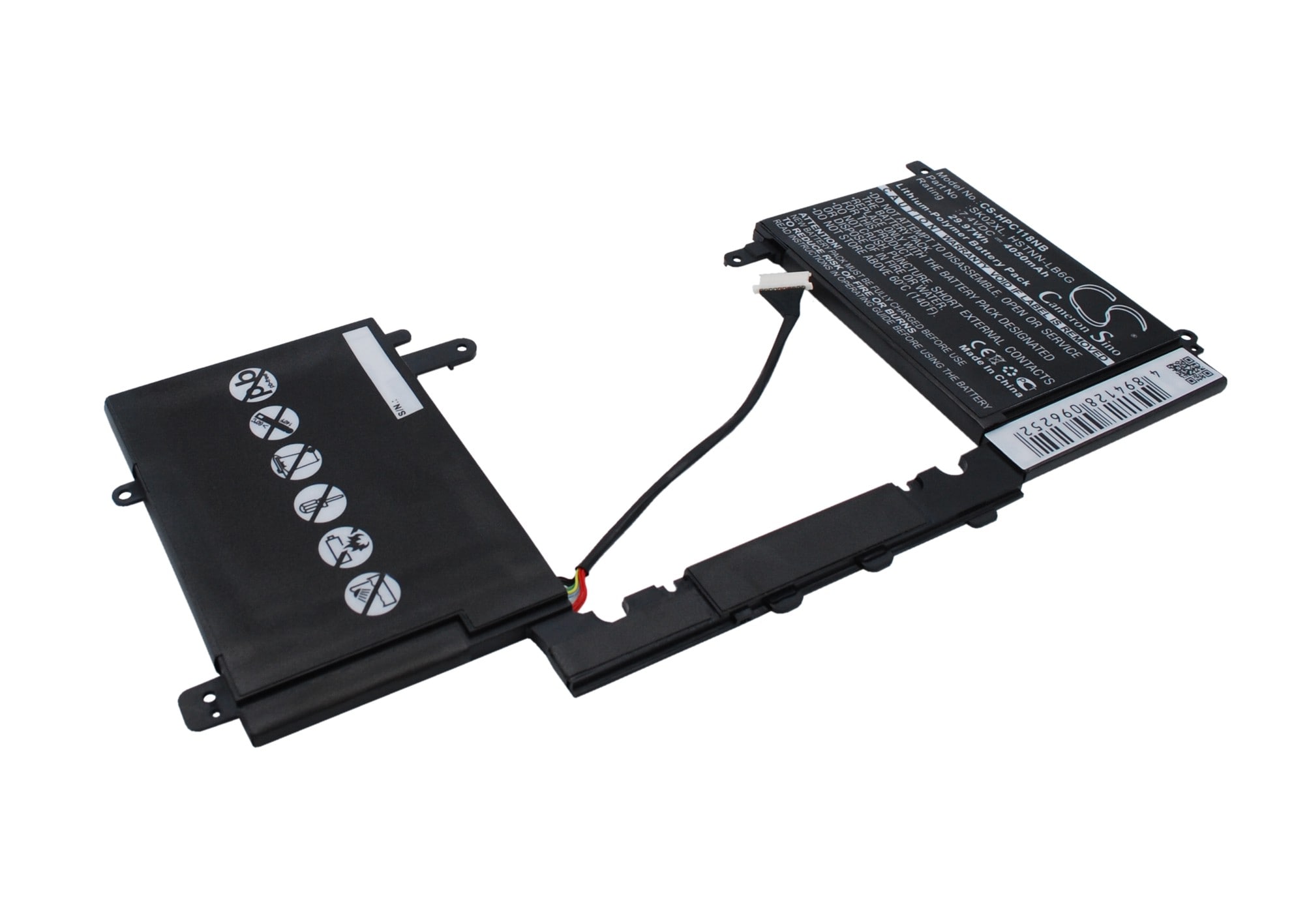 Batteri til bærbar PC for HP Split x2 13-R010dx 13.3, TPN-C118, TPN-C119 og andre