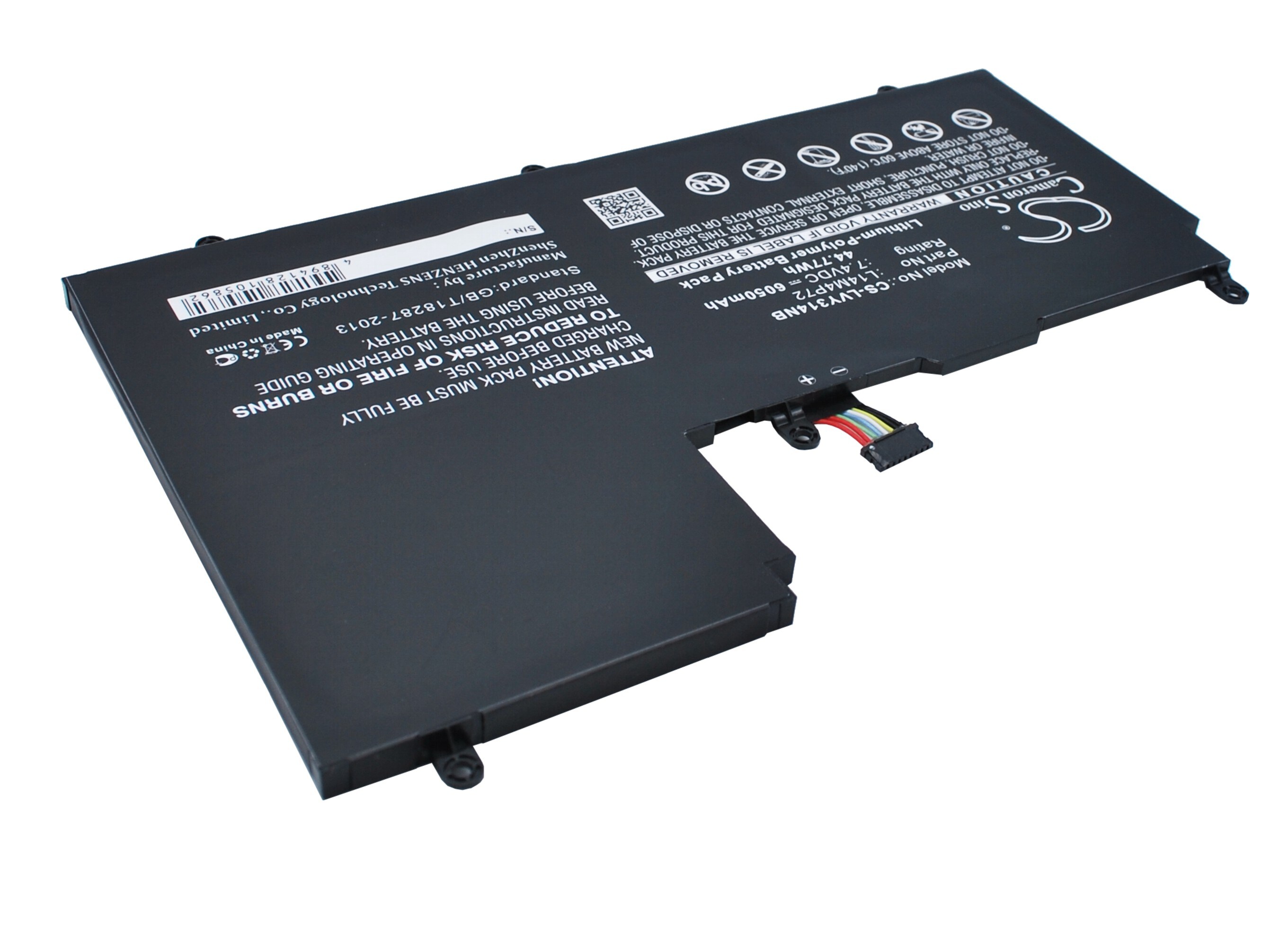 Batteri til bærbar PC for Lenovo Yoga 3 14, Yoga 700 14ISK, Yoga 3 1470 og andre.