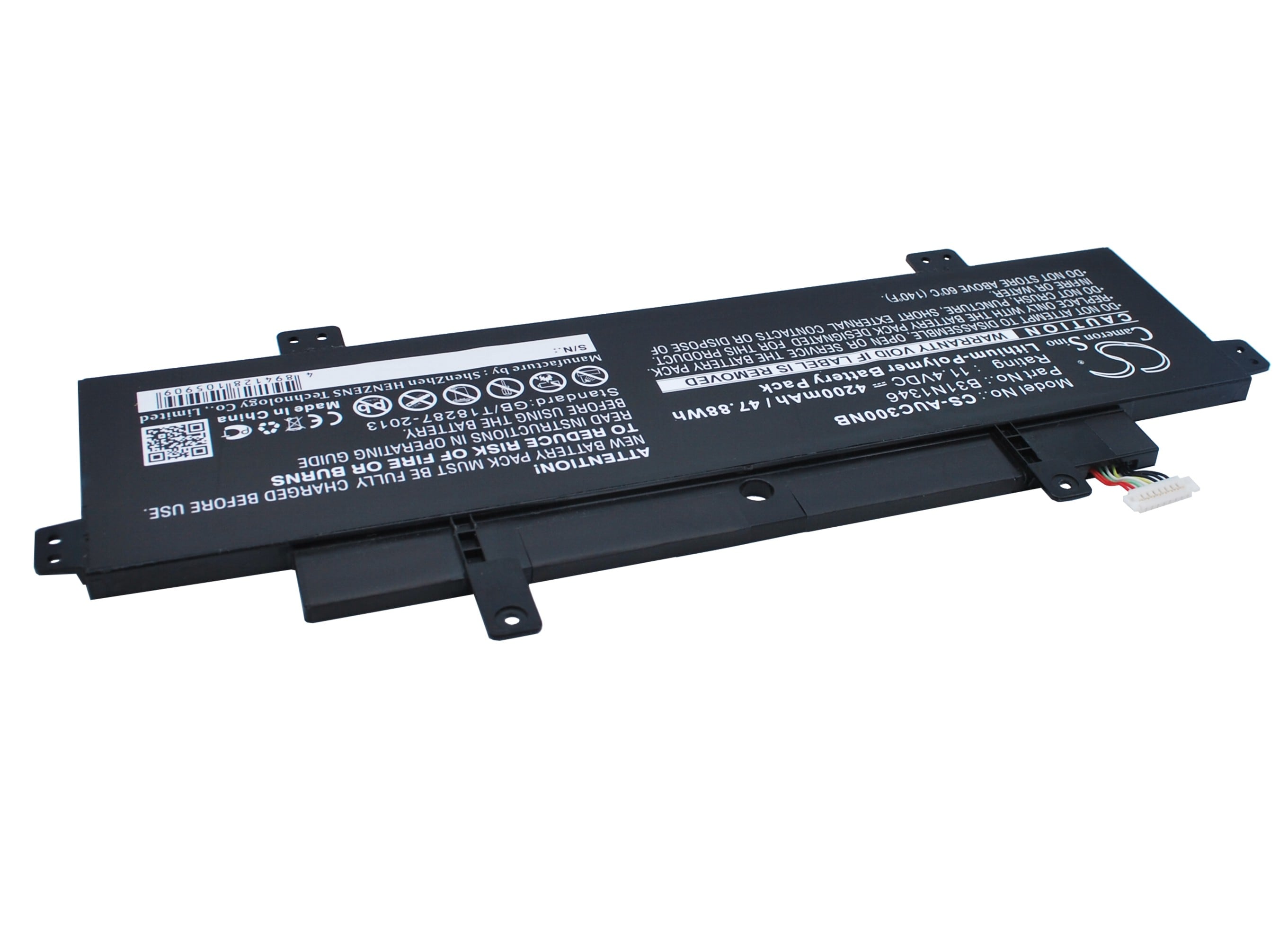 Batteri til bærbar PC for Asus Chromebook C300, Chromebook C300M og andre.