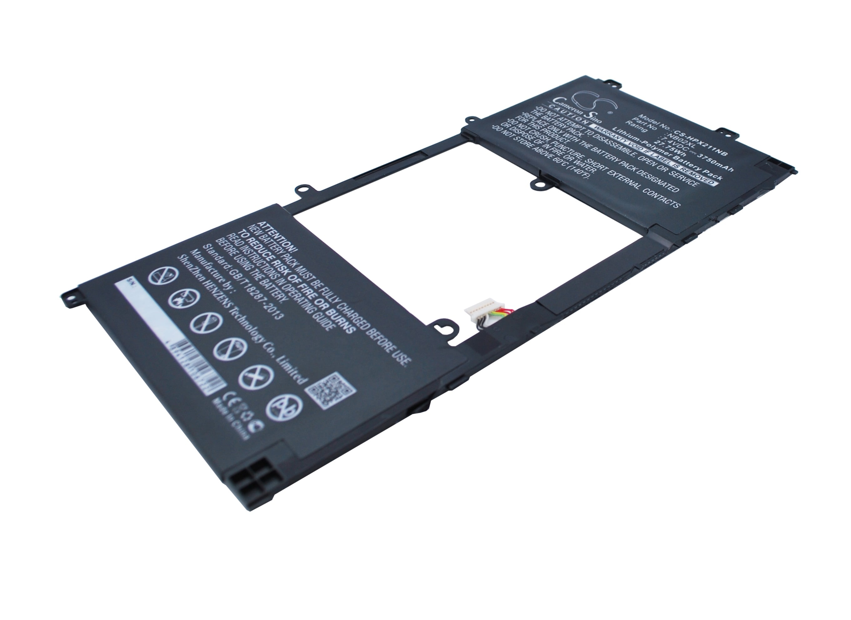 Batteri til bærbar PC for HP Pavilion x2, Pavilion 11,6" X2, 11-H010NR og andre
