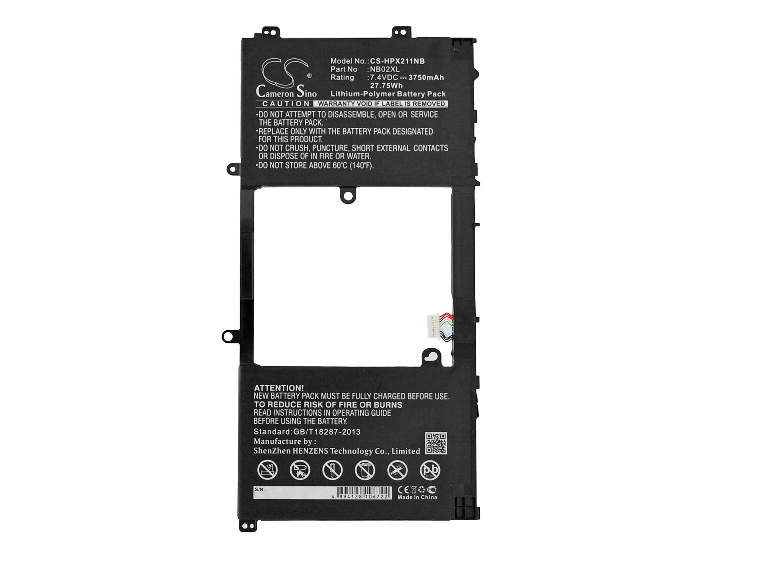 Batteri til bærbar PC for HP Pavilion x2, Pavilion 11,6" X2, 11-H010NR og andre