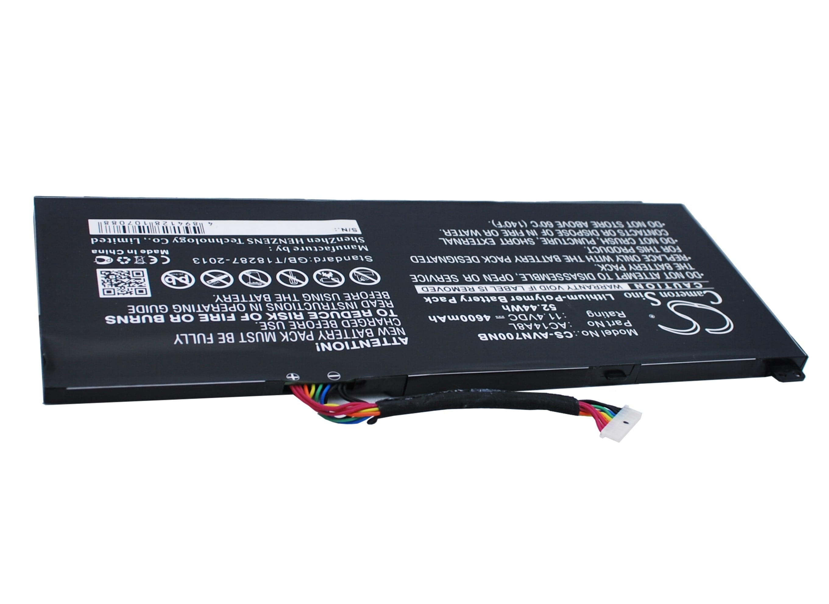 Batteri til bærbar PC for Acer Aspire VN7, Aspire VN7-571, Aspire VN7-571G og andre.