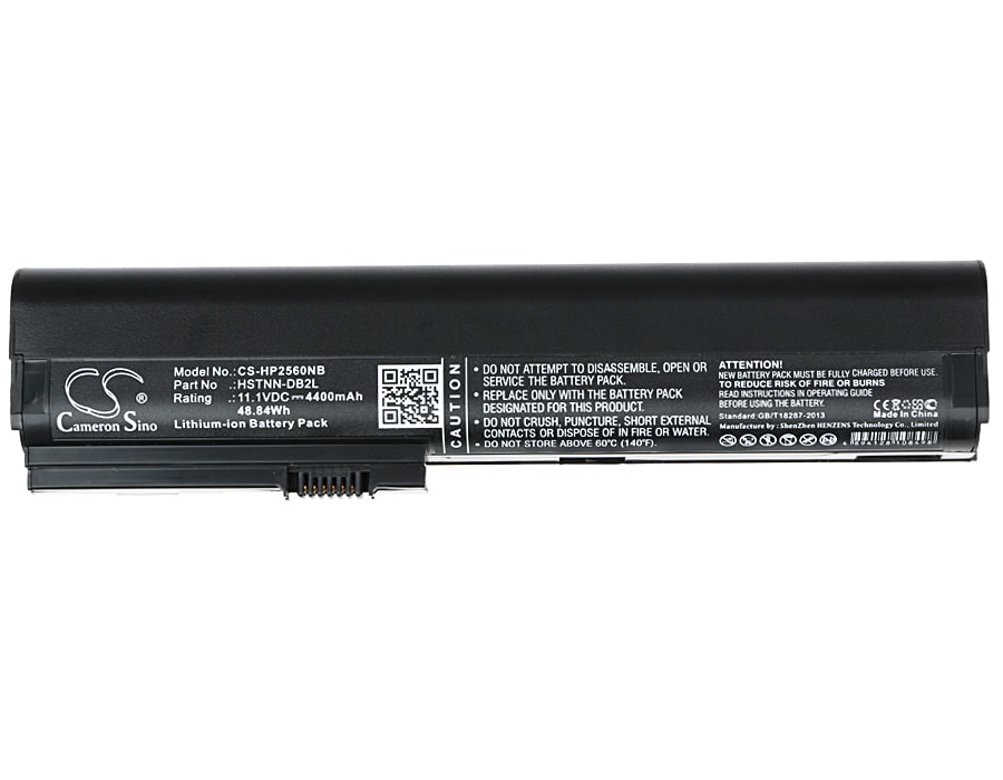 Batteri til bærbar PC for HP EliteBook 2560p, EliteBook 2570p