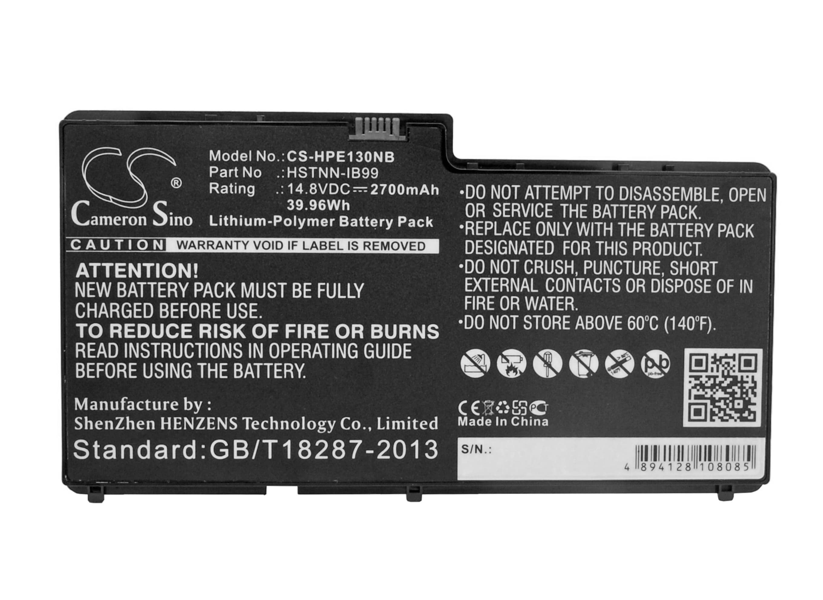 Batteri til bærbar PC for HP Envy 13, Envy 13-1000, Envy 13-1001TX og andre