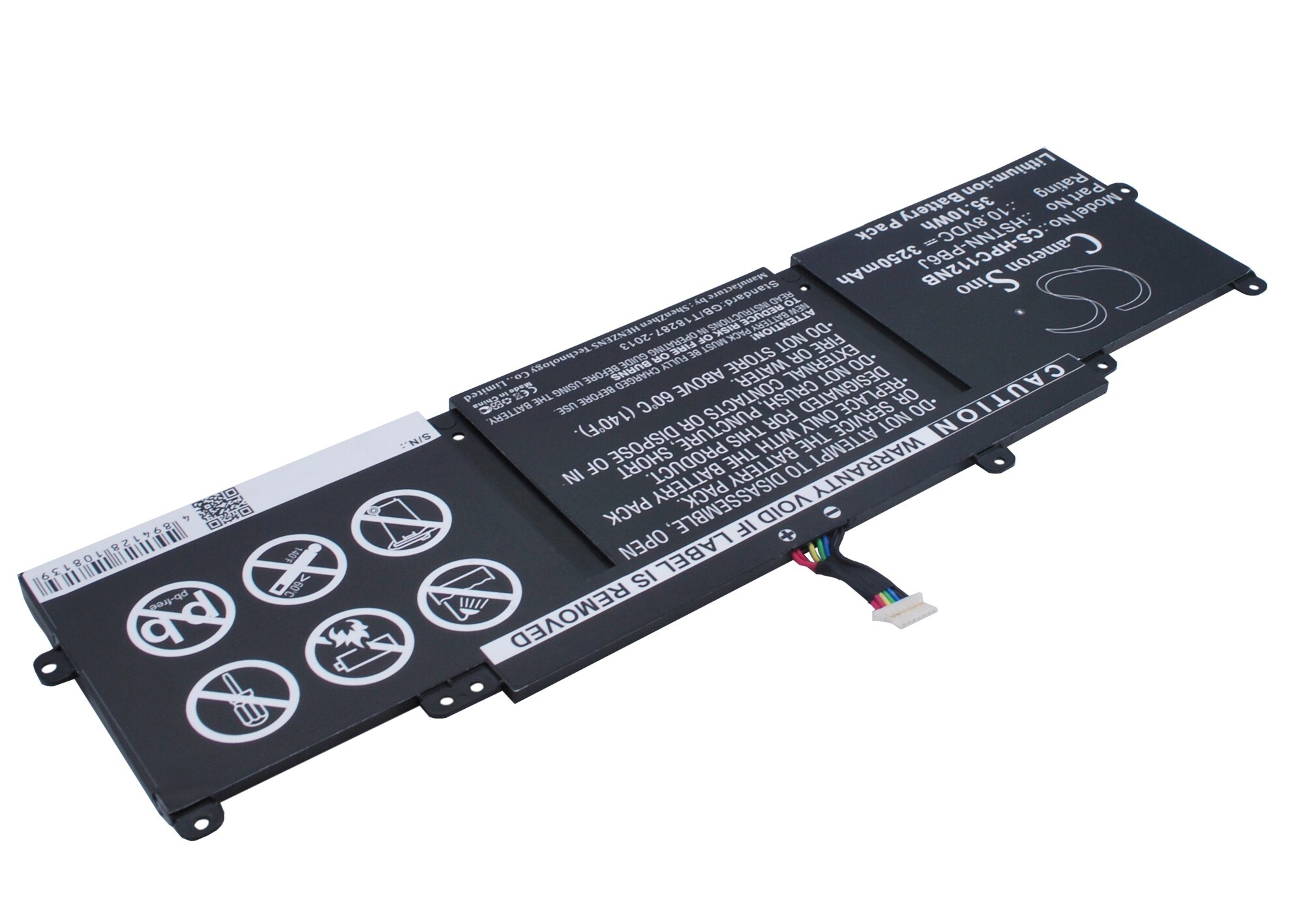 Batteri til bærbar PC for HP Chromebook 11-2101tu, Chromebook 11-2110nr og andre.