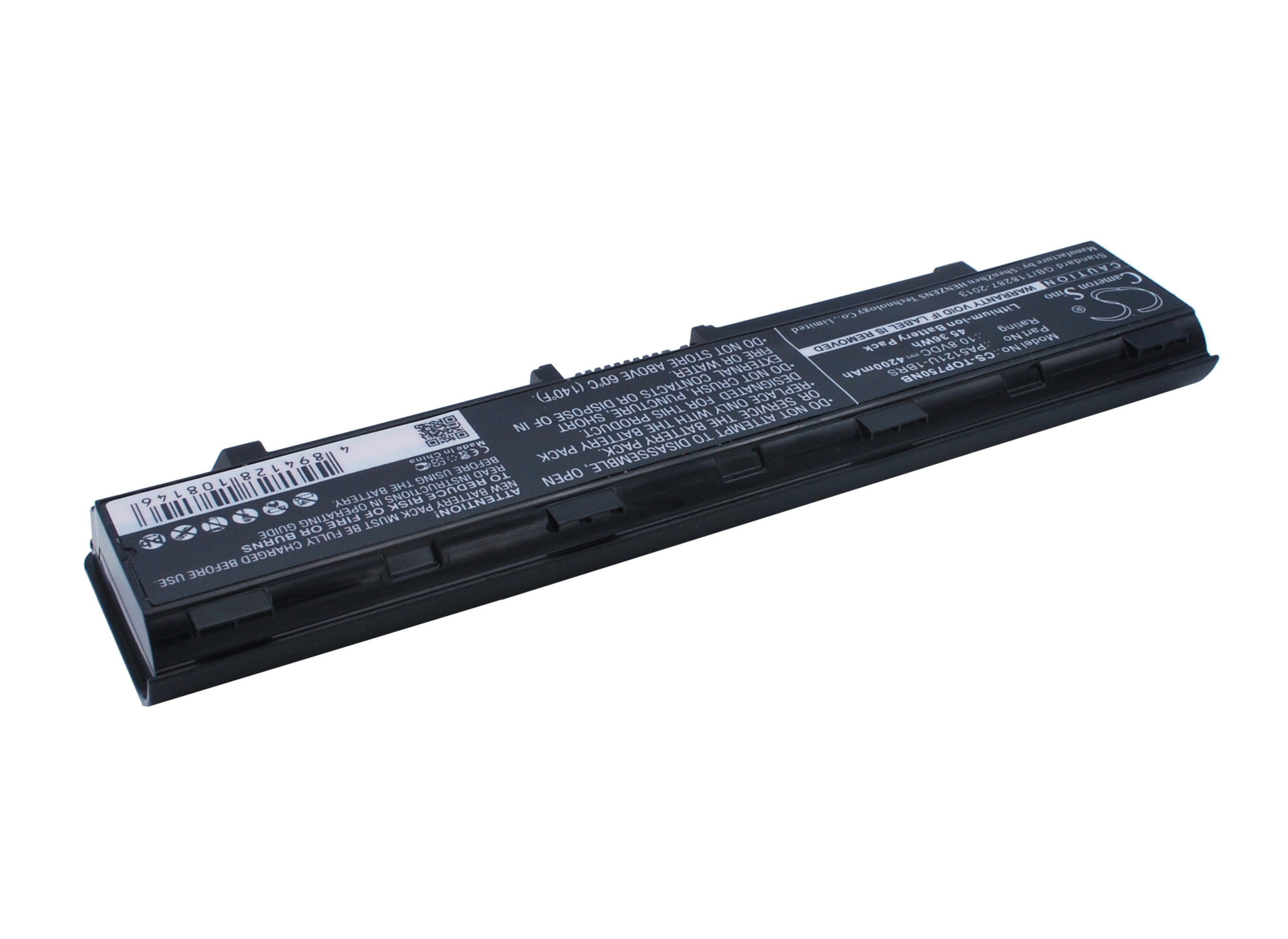 Batteri til bærbar PC for Toshiba Satellite P70, Satellite P70-A og andre.