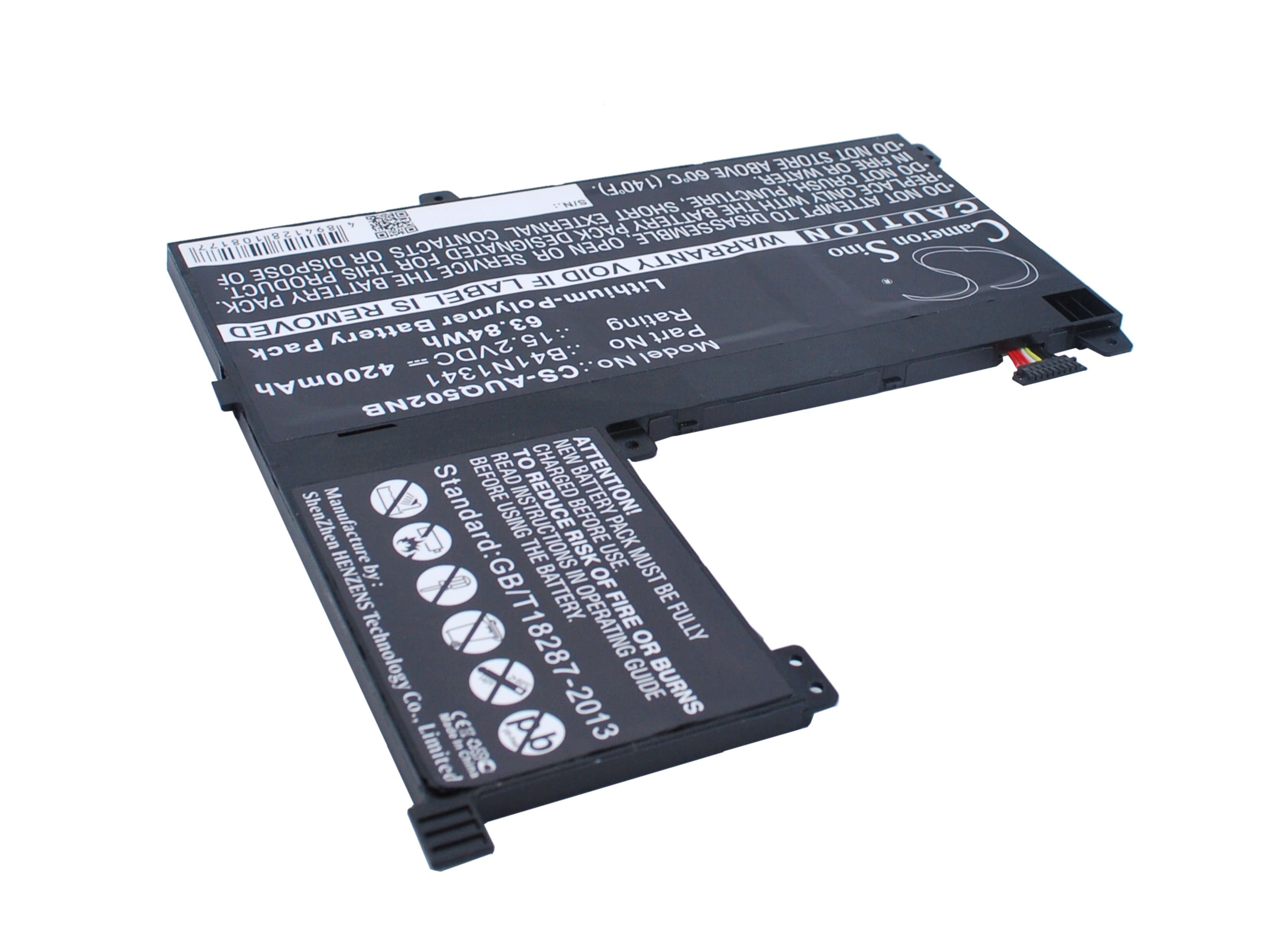 Batteri til bærbar PC for Asus Q502L, Q502LA, Q502LA-BBI5T12 og andre.