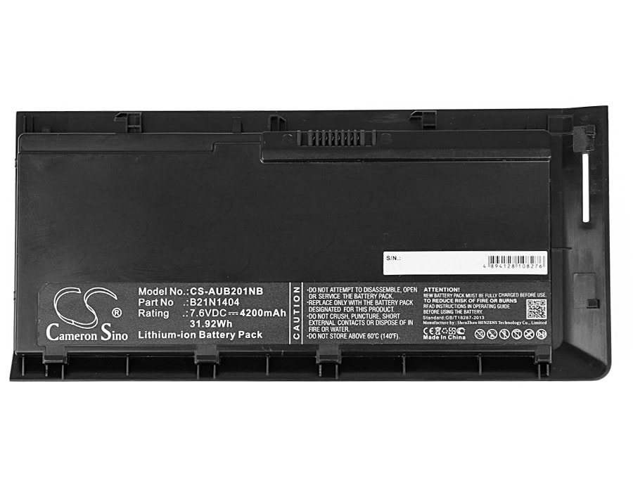 Batteri til bærbar PC for Asus BU201, BU201L, BU201LA og andre.