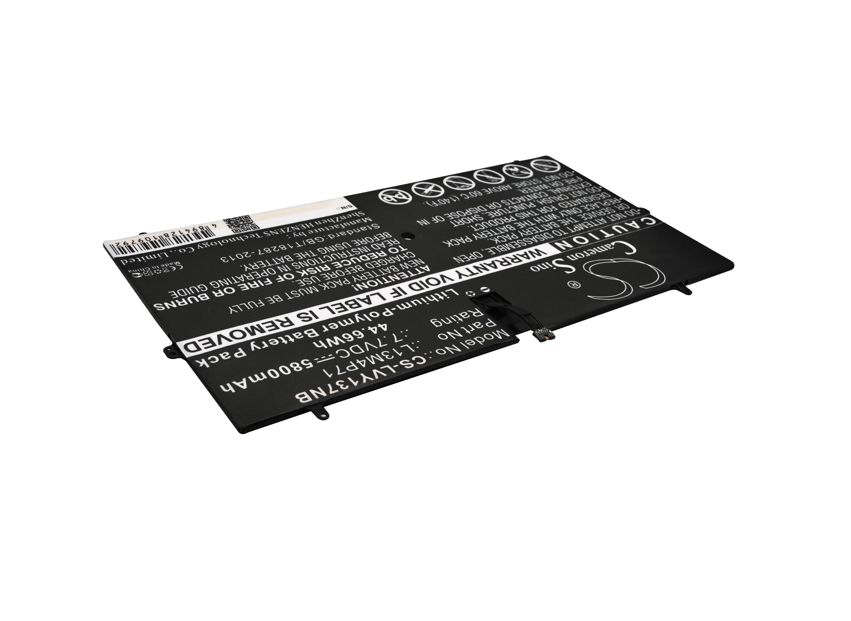 Batteri til bærbar PC for Lenovo Yoga 3 Pro, Yoga 3 Pro 1370 og andre.