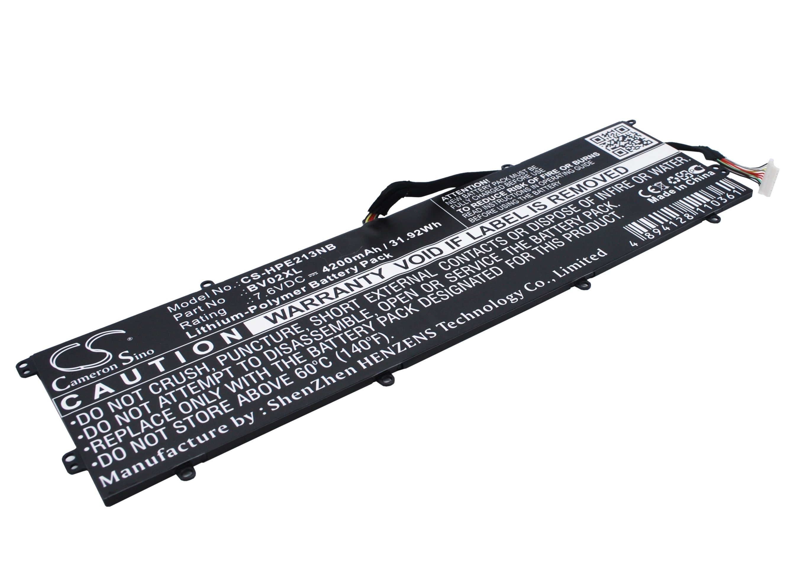 Batteri til bærbar PC for HP Envy X2 13", Envy X2 13-J000NG og andre