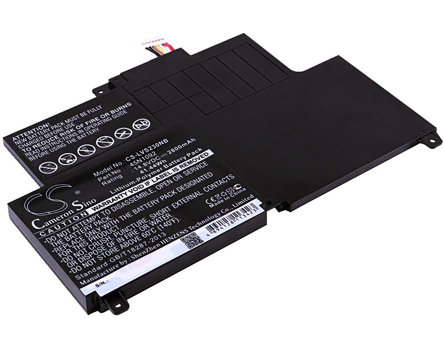 Batteri til bærbar PC for Lenovo ThinkPad S230u, ThinkPad Edge S230u og andre.