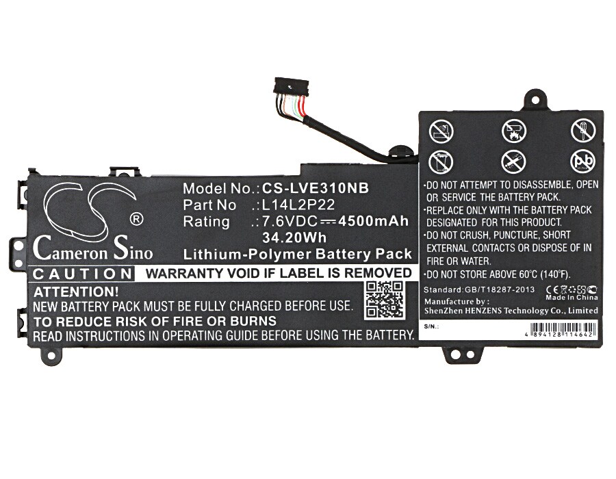 Batteri til bærbar PC for Lenovo E31, E31-70, E31-70-80KX0007GE