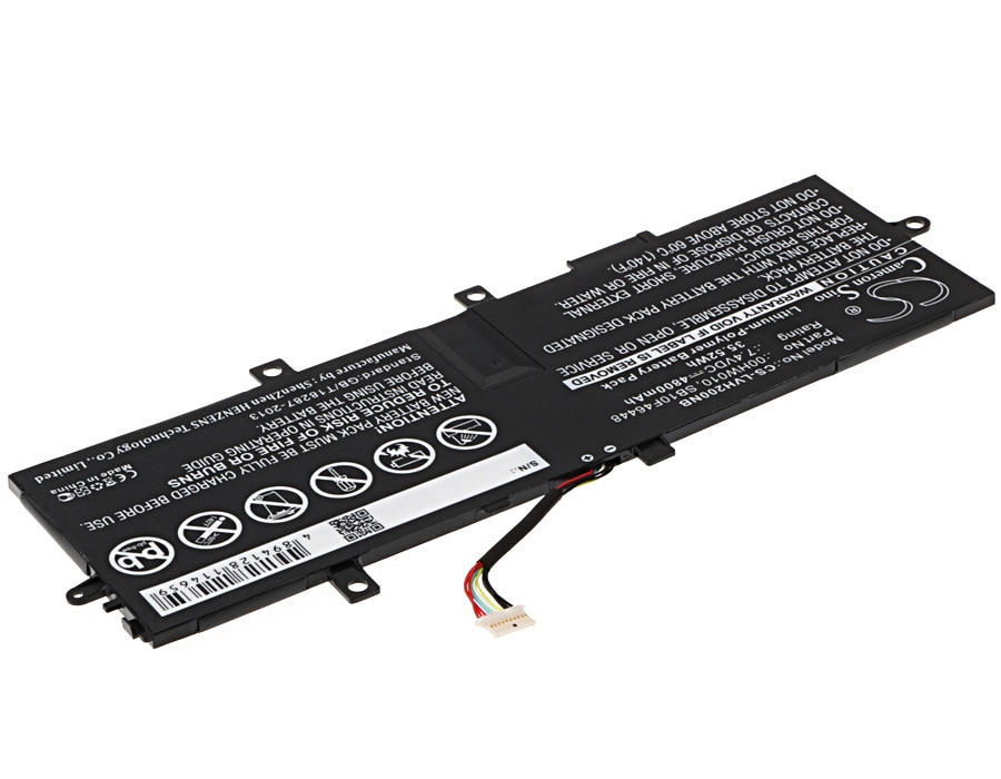 Batteri til bærbar PC for Lenovo ThinkPad Helix 2 og andre.