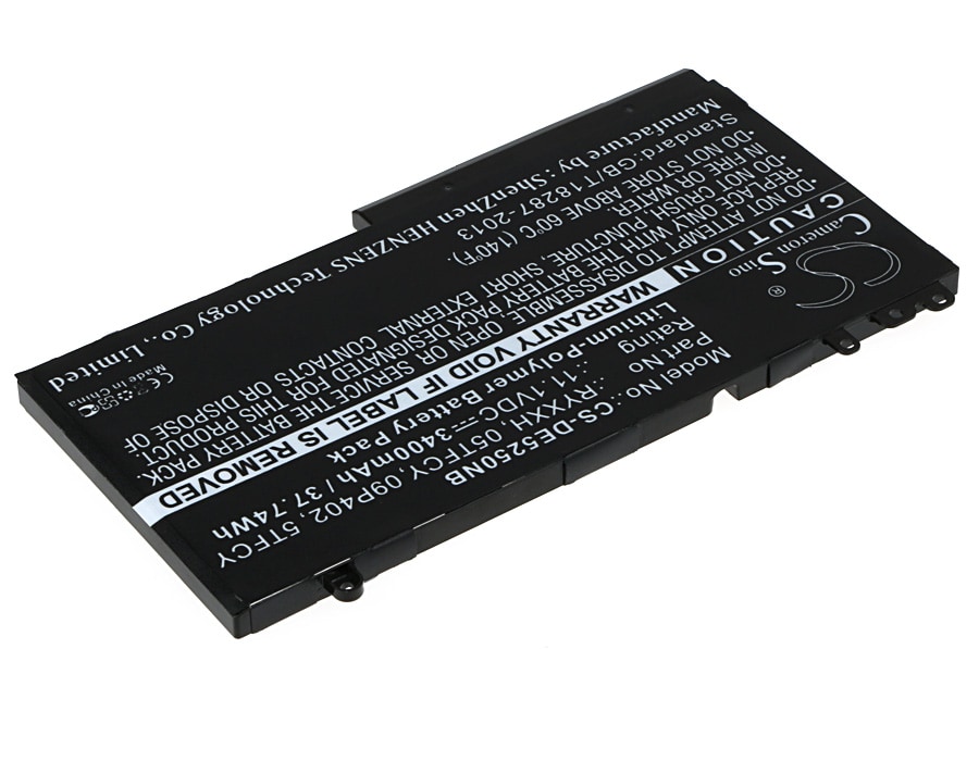 Batteri til bærbar PC for DELL Latitude 12 5000, Latitude 12 E5250 og andre.