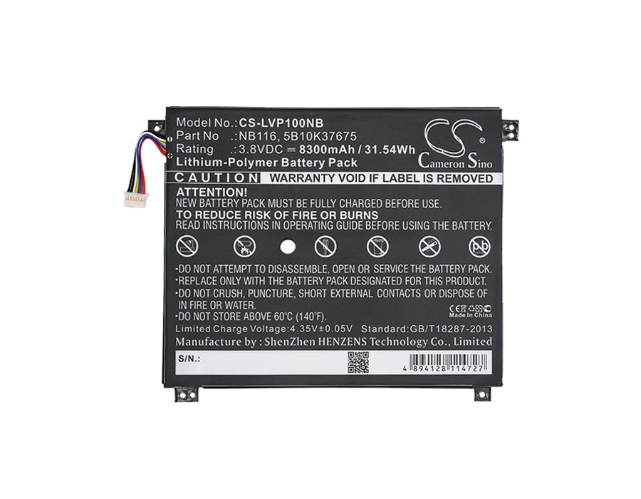 Batteri til bærbar PC for Lenovo IdeaPad 100S, IdeaPad 100S-11IBY 80R2 og andre.