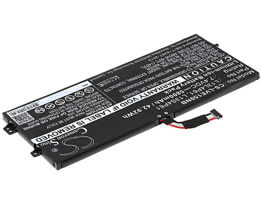Batteri til bærbar PC for Lenovo Edge 15, Edge 15 80H1, Flex 2 Pro-15 og andre.