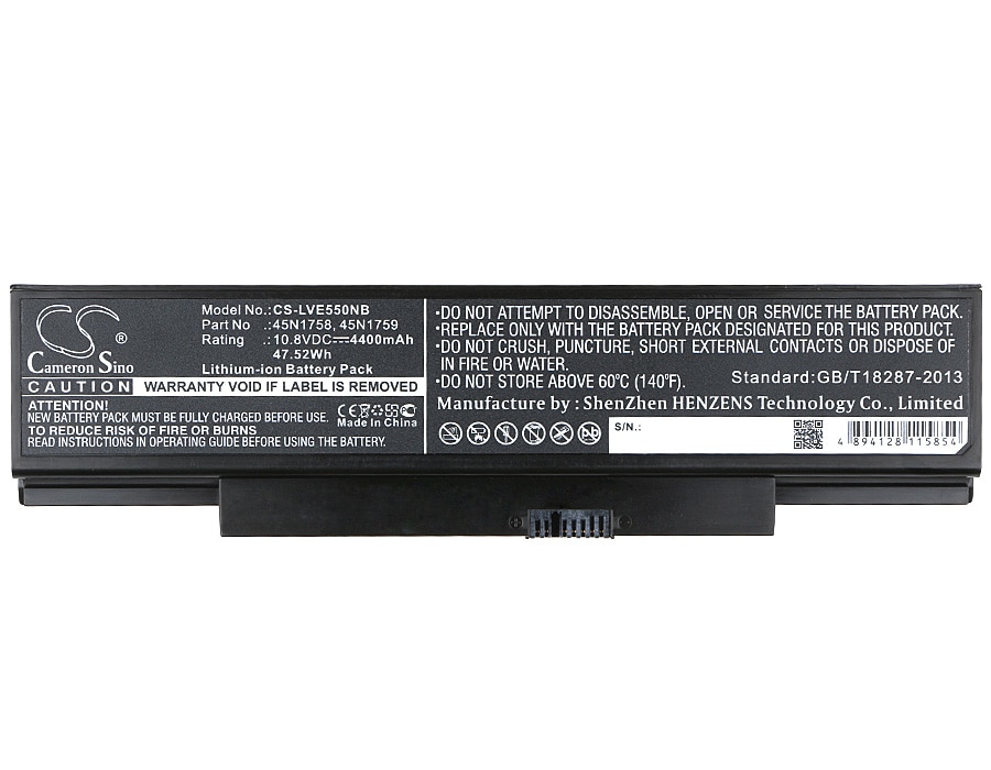 Batteri til bærbar PC for Lenovo ThinkPad Edge E550, ThinkPad Edge E550C og andre.