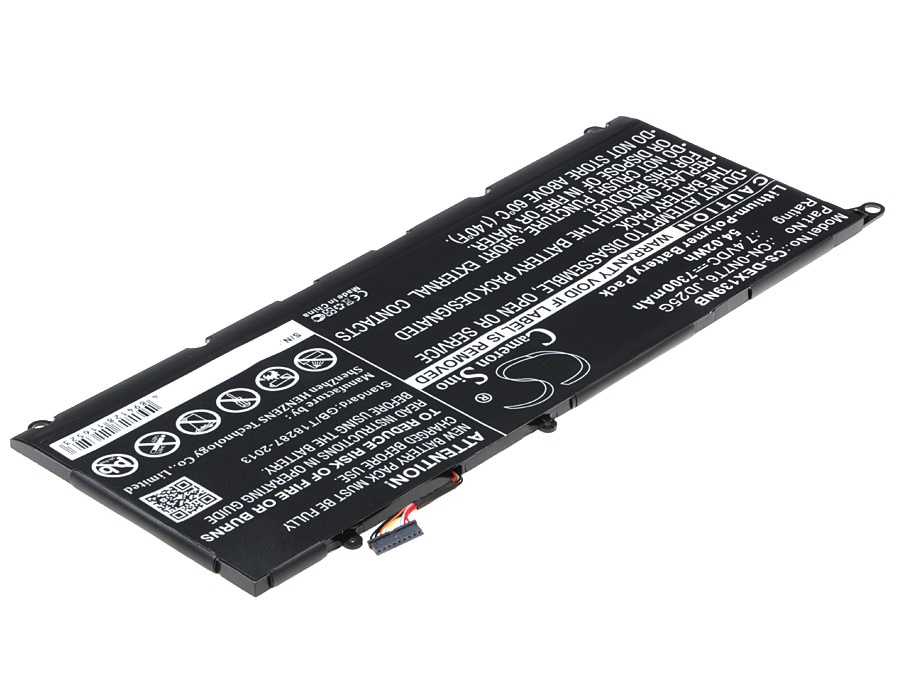 Batteri til bærbar PC for DELL XPS 13 9343, XPS 13-9343, XPS9343-1818SLV og andre.