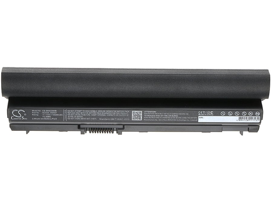 Batteri til bærbar PC for DELL Latitude E6120, Latitude E6220 og andre.
