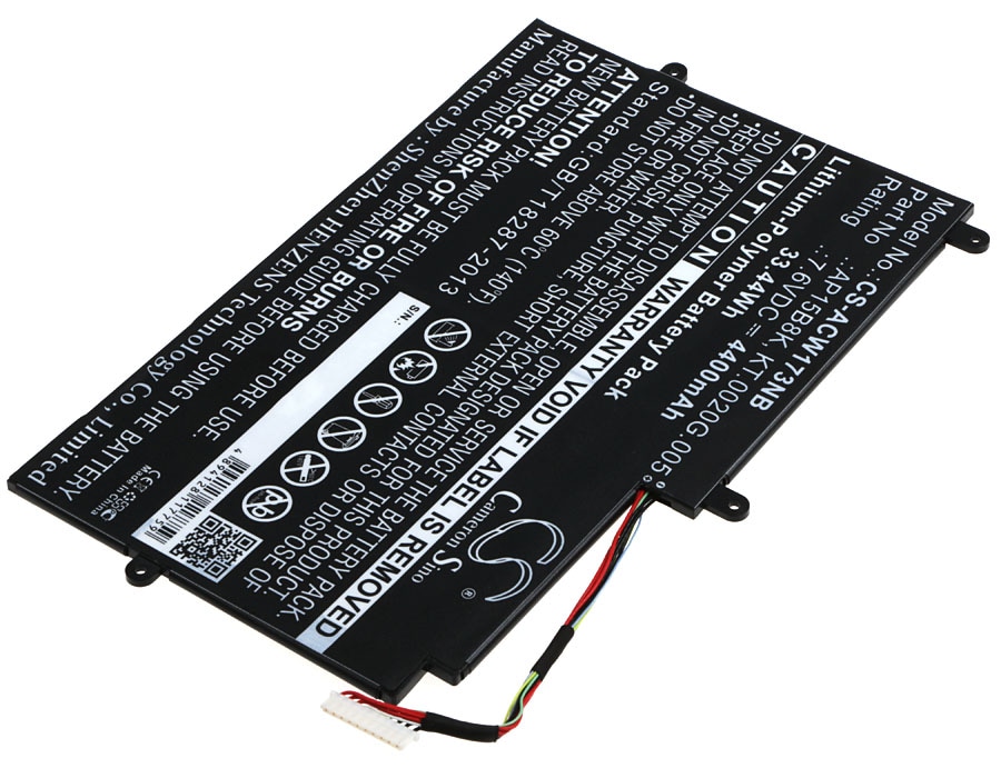 Batteri til bærbar PC for Acer Aspire Switch 11 SW5-173, Switch 11 og andre.