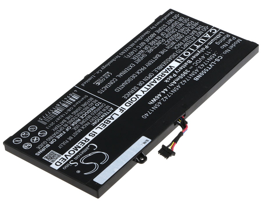 Batteri til bærbar PC for Lenovo ThinkPad T550, ThinkPad T550s og andre.
