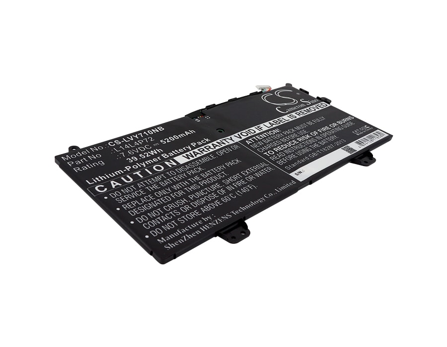 Batteri til bærbar PC for Lenovo Yoga 700, Yoga 700-11ISK, Yoga 3 11 og andre.