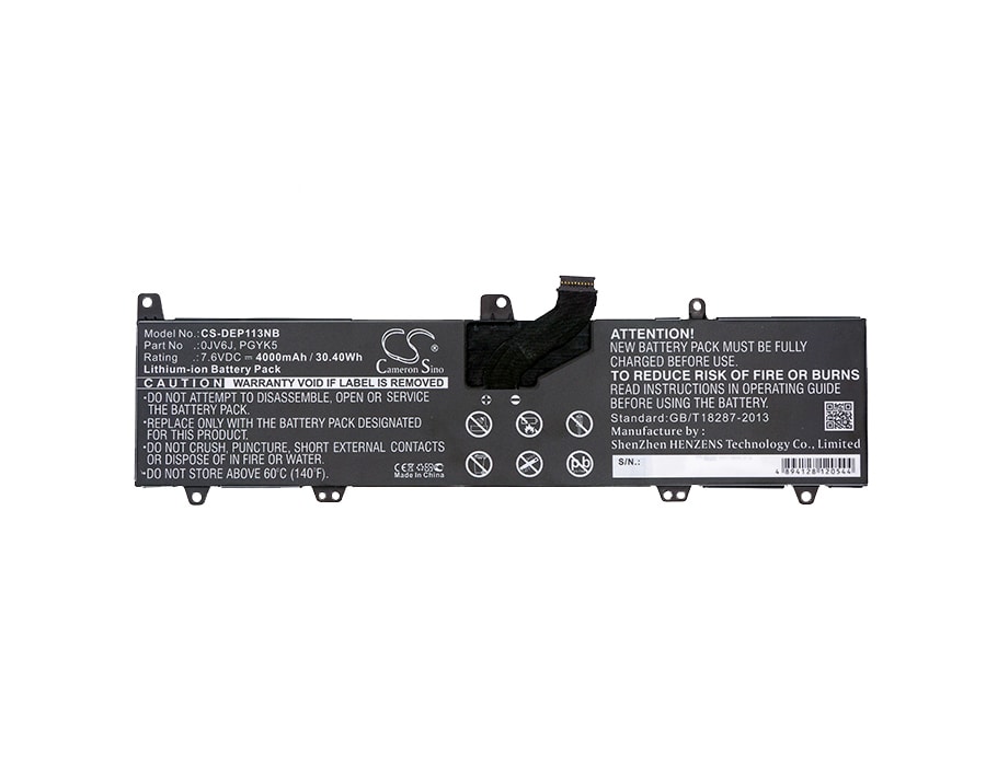 Batteri til bærbar PC for DELL Inspiron 11 3000, Inspiron 11 3162 og andre.
