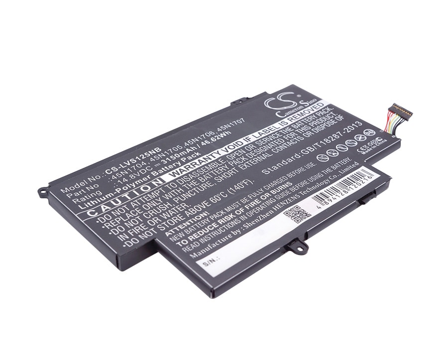 Batteri til bærbar PC for Lenovo ThinkPad Yoga S1 12,5", Yoga 12, 20cds00800 og andre.