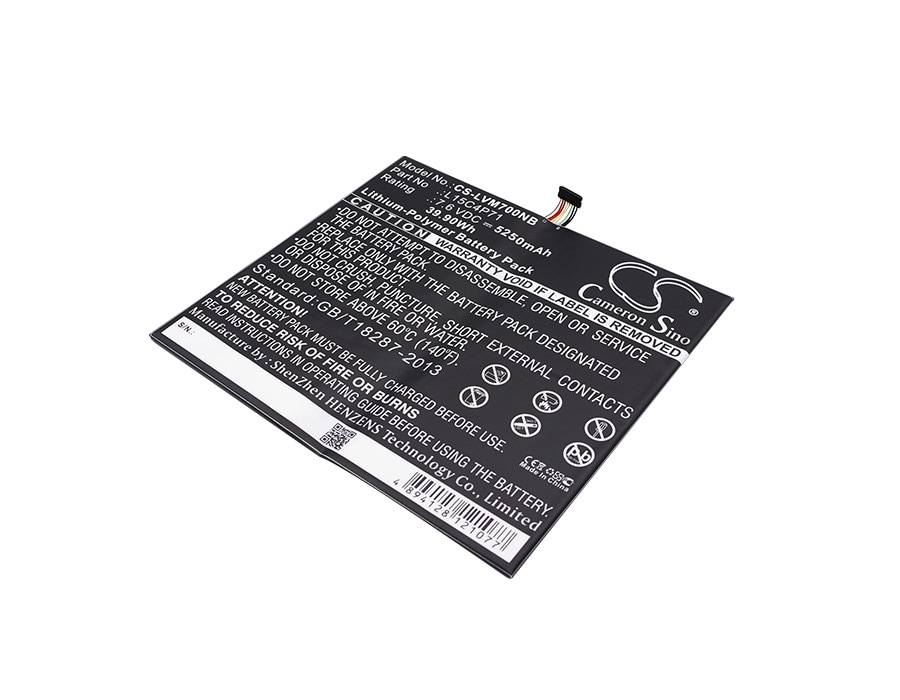 Batteri til bærbar PC for Lenovo MIIX 700, MIIX 700-12ISK og andre.
