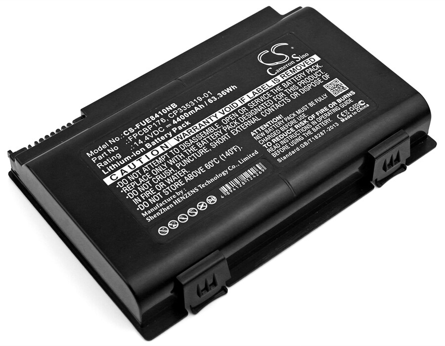 Batteri til bærbar PC for Fujitsu LifeBook E8410, LifeBook E8420 og andre.