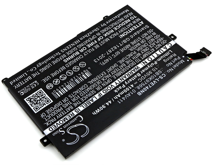 Batteri til bærbar PC for Lenovo Thinkpad E470, Thinkpad E470C og andre.